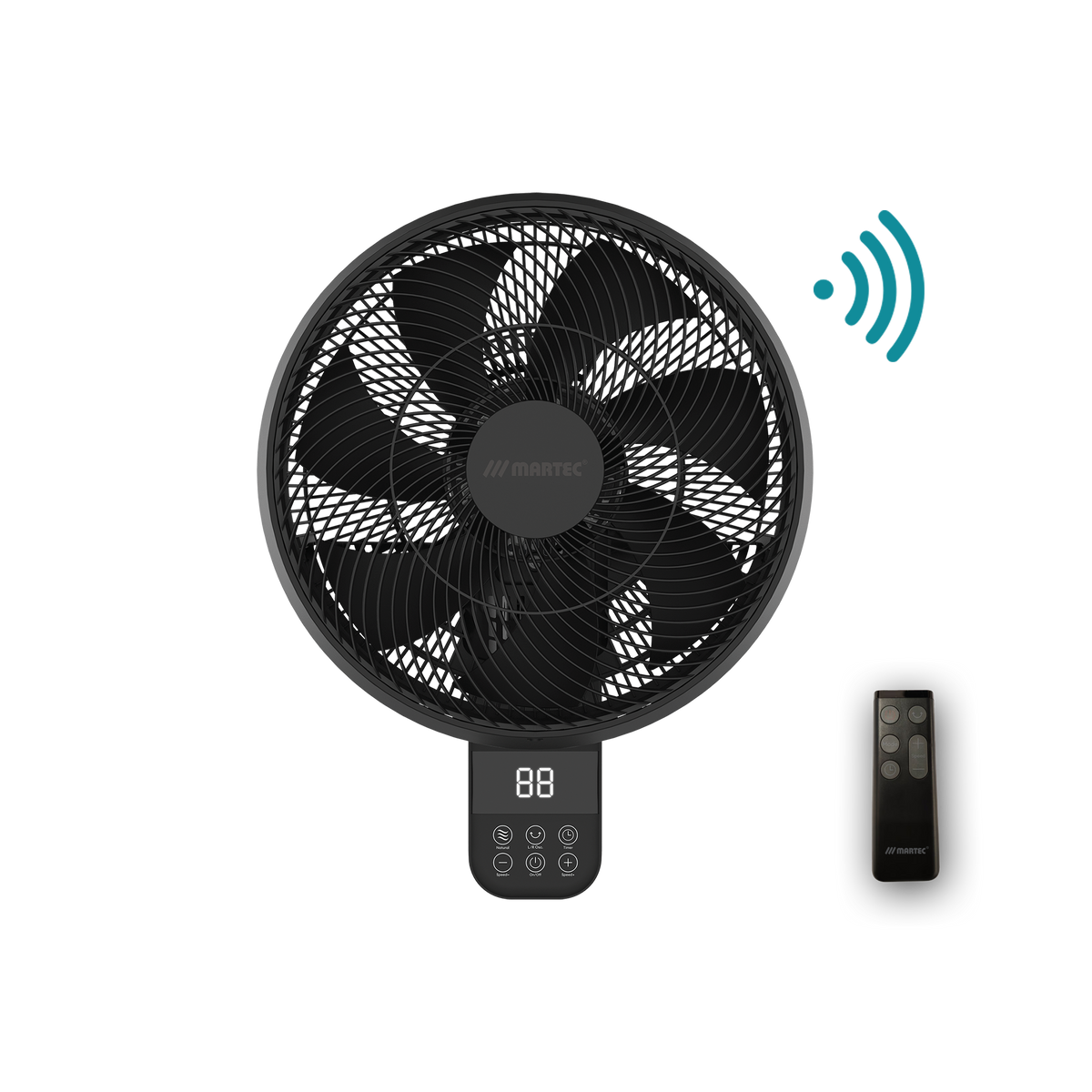 Martec Avalon 14 inch DC smart wall fan