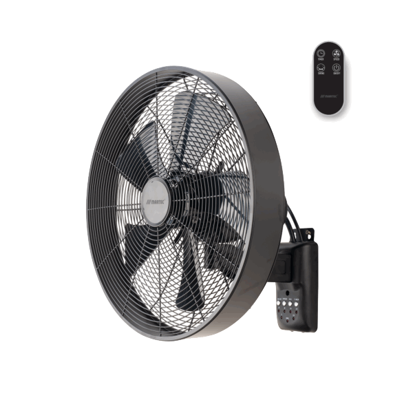 Martec Como 16 inch AC wall fan with remote