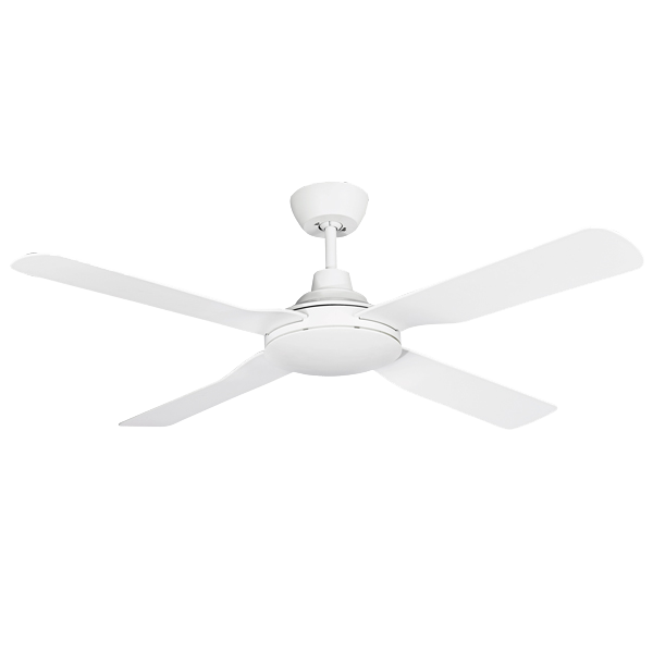 Martec Discovery II 48 inch AC ceiling fan in white, no light