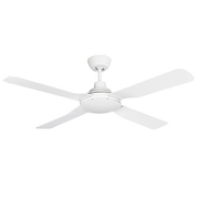 Martec Discovery II 48 inch AC ceiling fan in white, no light — view 1