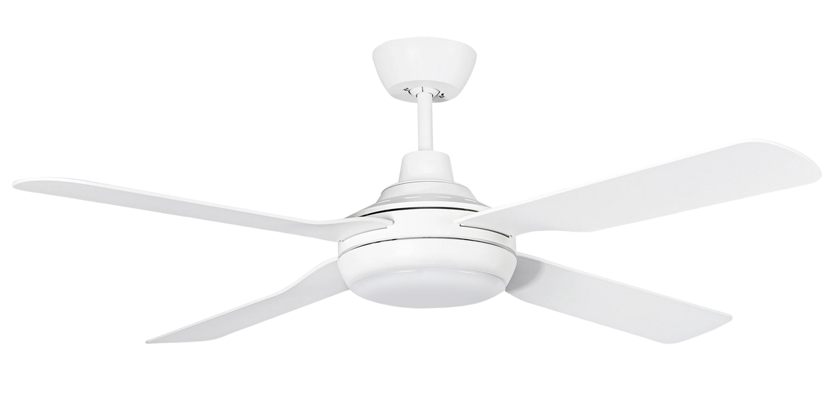 Martec Discovery II 48" AC Ceiling Fan with Light, White