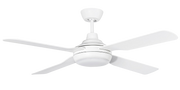 Martec Discovery II 48" AC Ceiling Fan with Light, White — view 1
