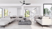 Martec Genoa 50 inch DC ceiling fan installed in a bedroom — view 3