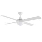 Martec Link 48 inch AC ceiling fan with E27 light in matt black — view 2