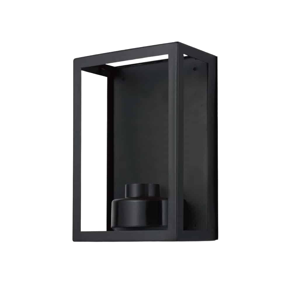 Vancouver Outdoor Wall Light Small in Matt Black