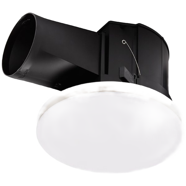 Martec Flow exhaust fan, side angle view