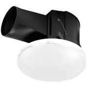 Martec Flow exhaust fan, side angle view — view 2