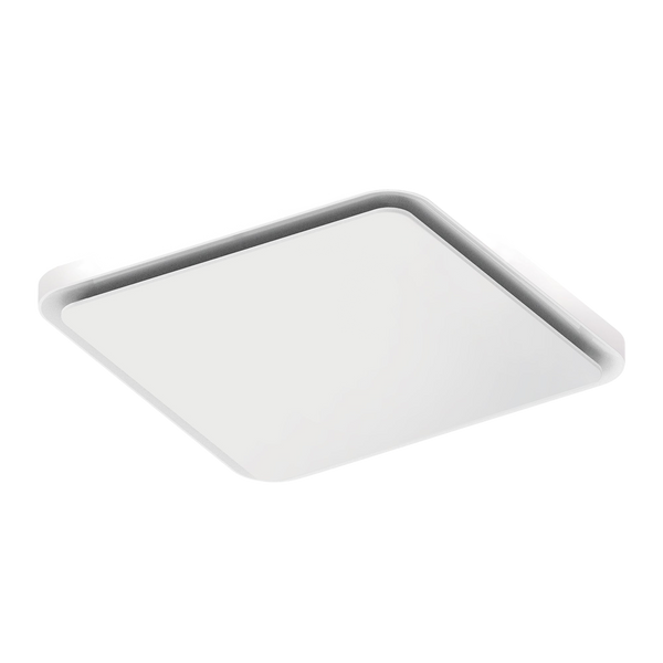 Martec Saturn 240 square ceiling exhaust fan in white, MXFSS20W