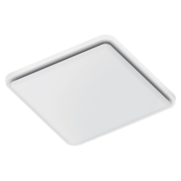 Martec Saturn 295 square ceiling exhaust fan in white, MXFSS25W