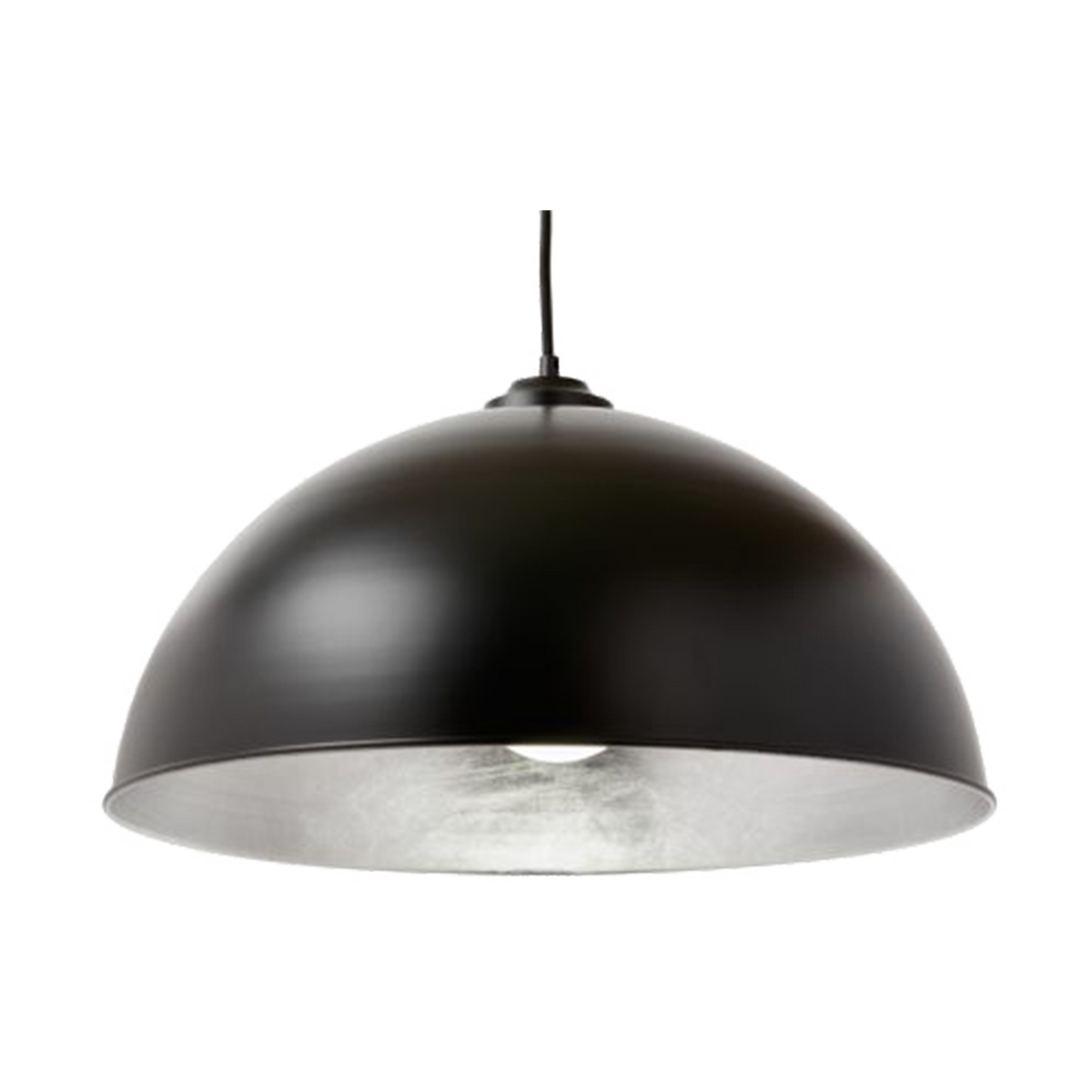 MDA Newport pendant 50cm in black and silver