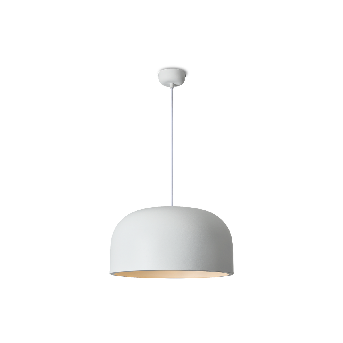 MDA Oslo pendant light, small, in white