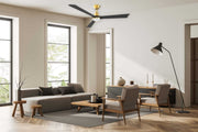 Martec Riviera 52 inch DC ceiling fan installed in a living room — view 3
