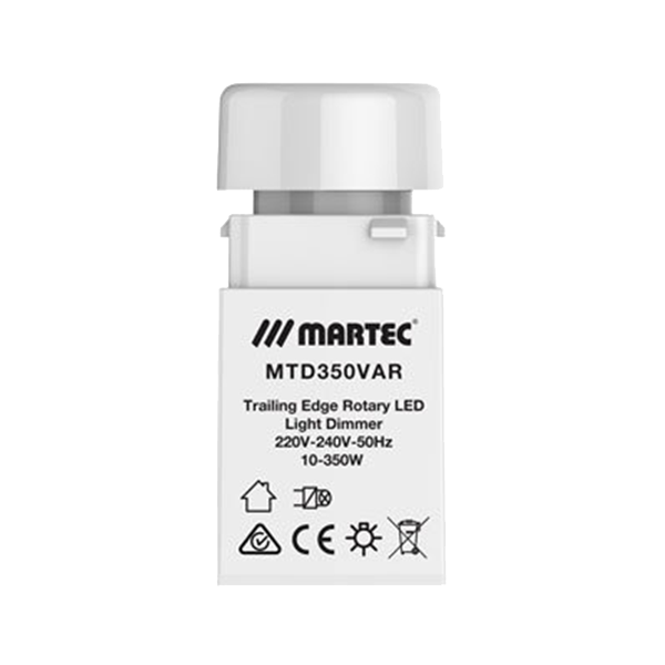 Martec rotary LED dimmer, trailing edge