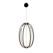 MDA Stellar pendant light, oval — view 1